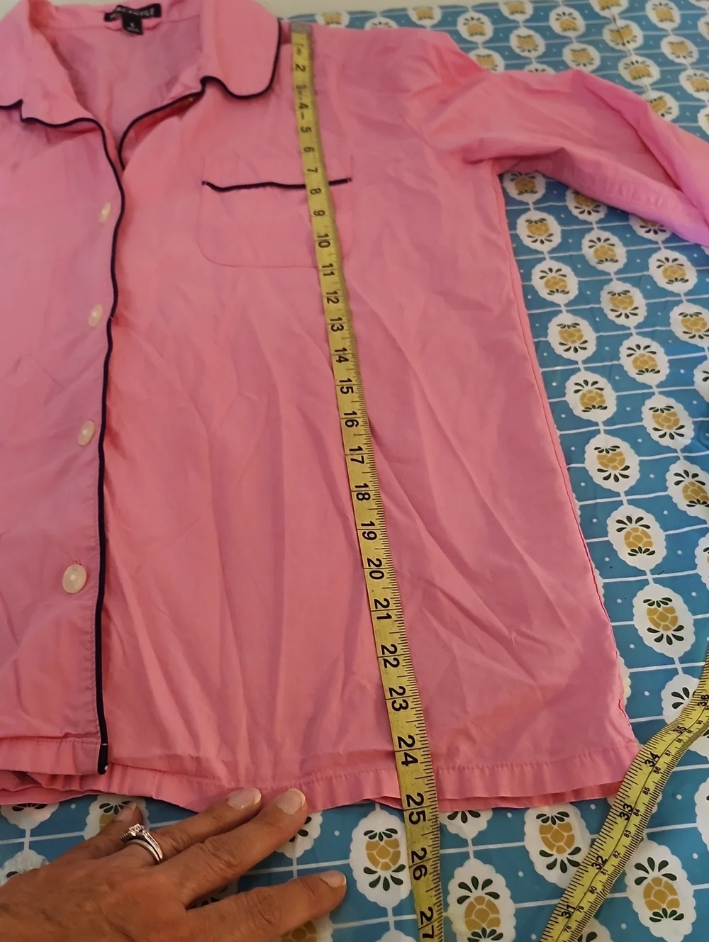 J.Crew Mercantile Long Sleeve & Pants Cotton Pajama Set Pink